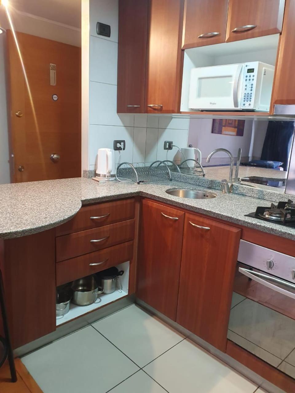 Departamento En El Corazon De Providencia, Entre Metro Leones Y Pedro De Valdivia Appartamento *